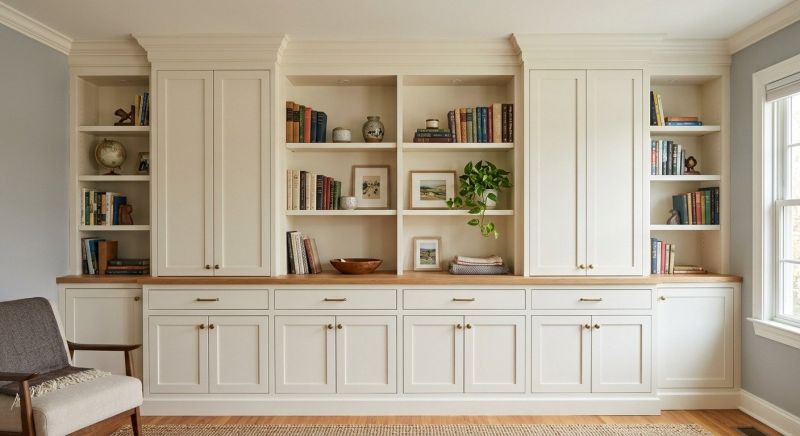 Builtin Cabinets Installation in Alexandria, VA